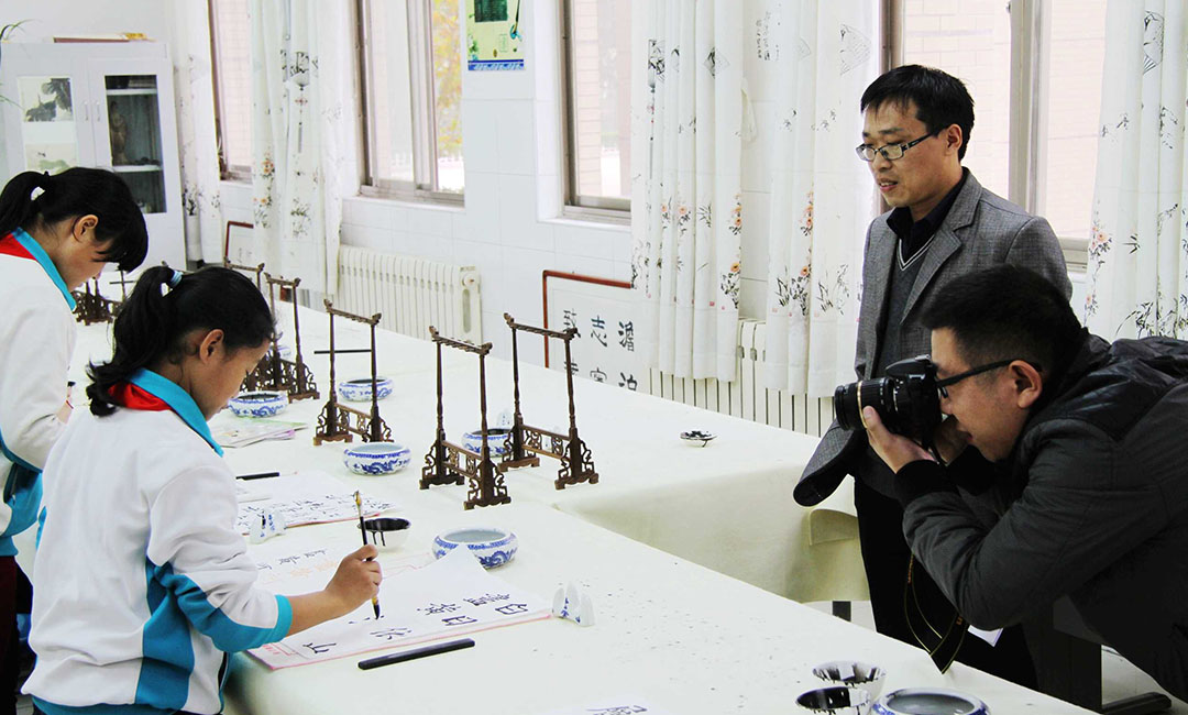 塘沽塘沽常州书法教育微网站开发案例